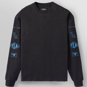 YoungLA 8037 - Excellence Longsleeves Size MediumCharcoal / Medium